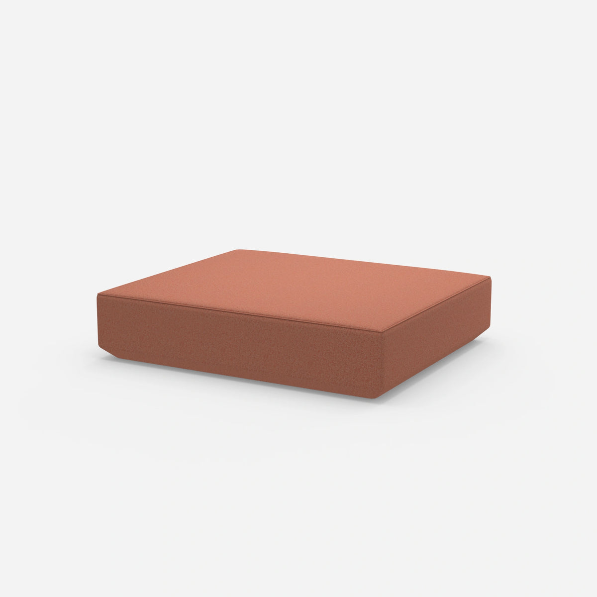 Großer moderner Pouf von der Seite