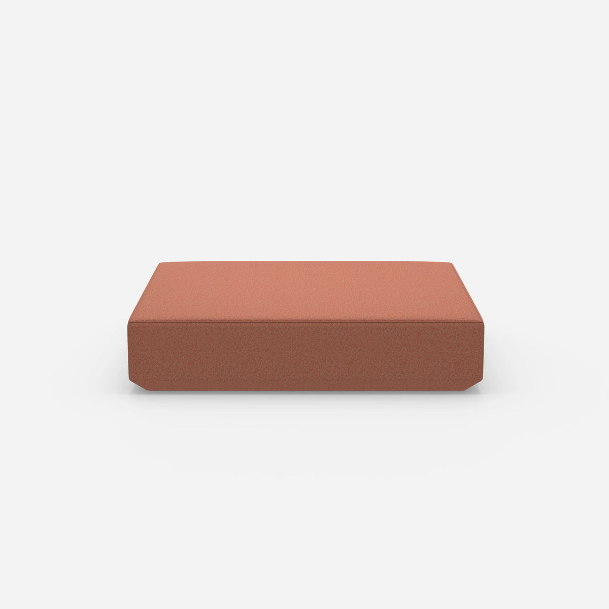 Großer moderner Pouf von vorne
