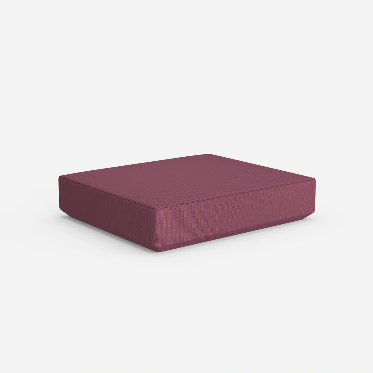 Großer moderner Pouf von hinten