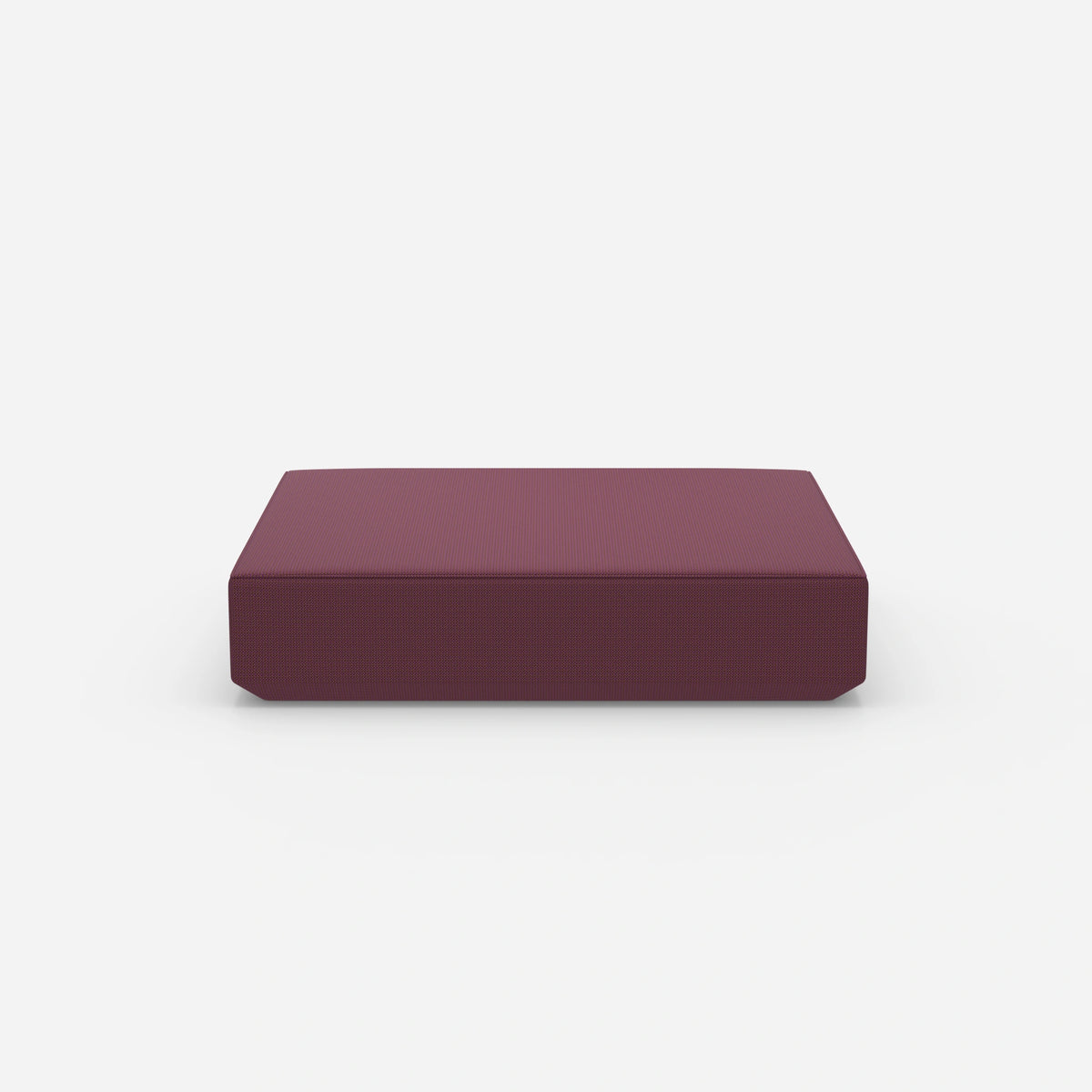 Großer moderner Pouf von vorne