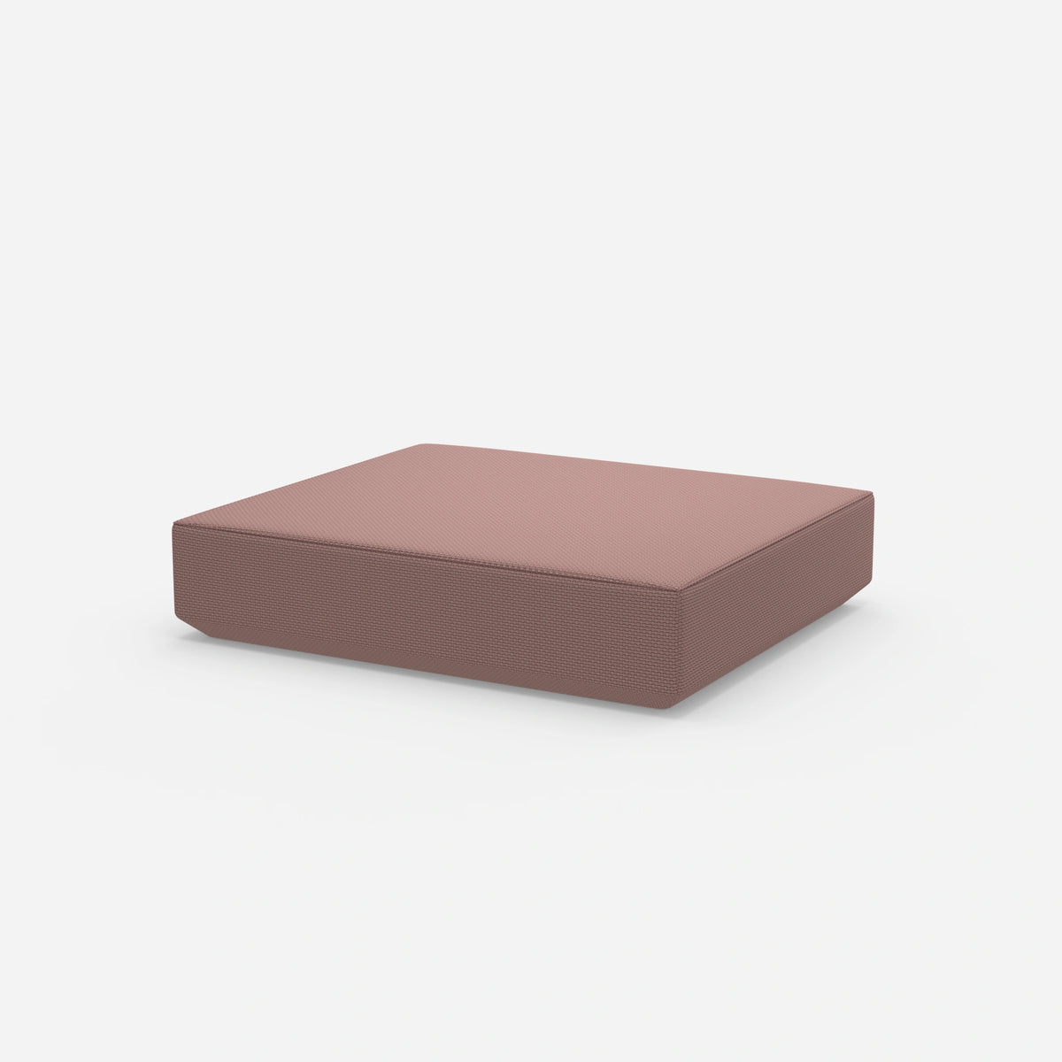 Großer moderner Pouf von der Seite