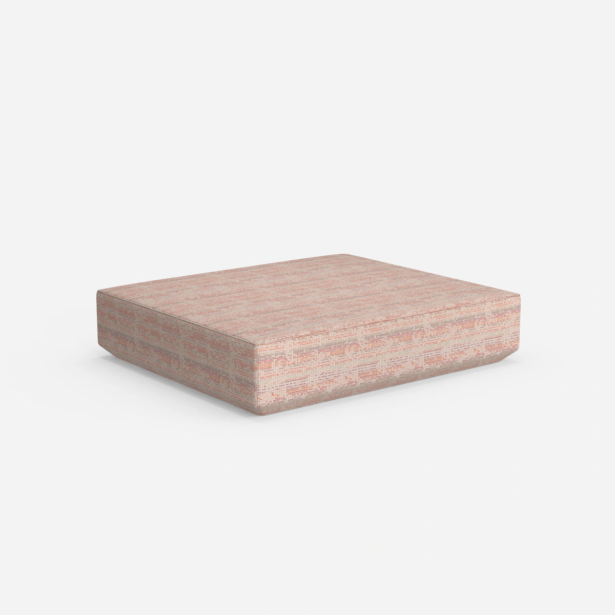 Großer moderner Pouf von hinten
