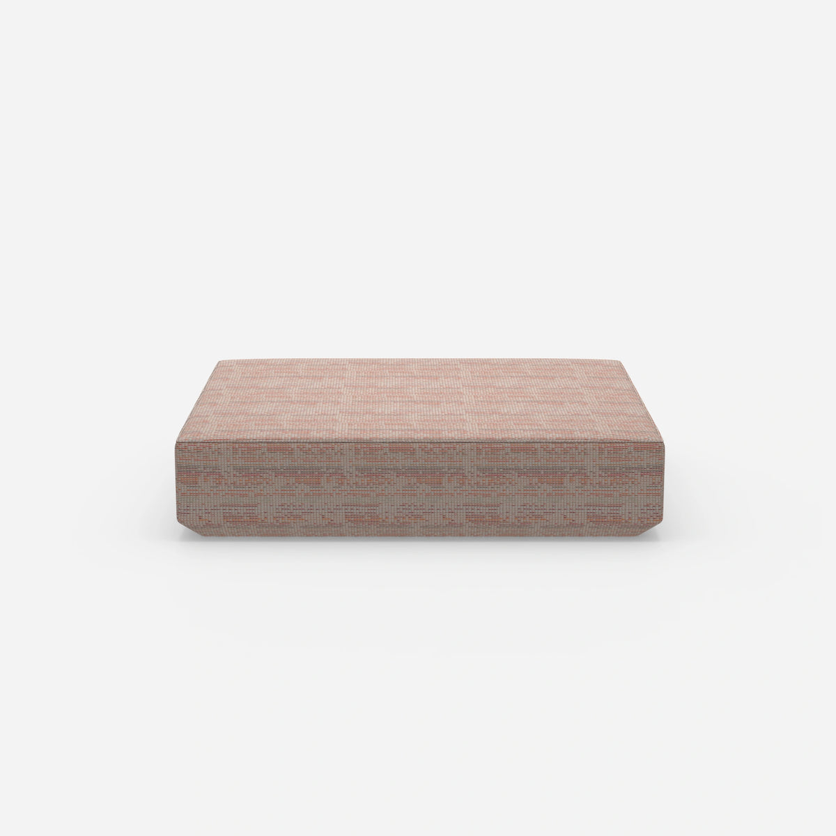 Großer moderner Pouf von vorne