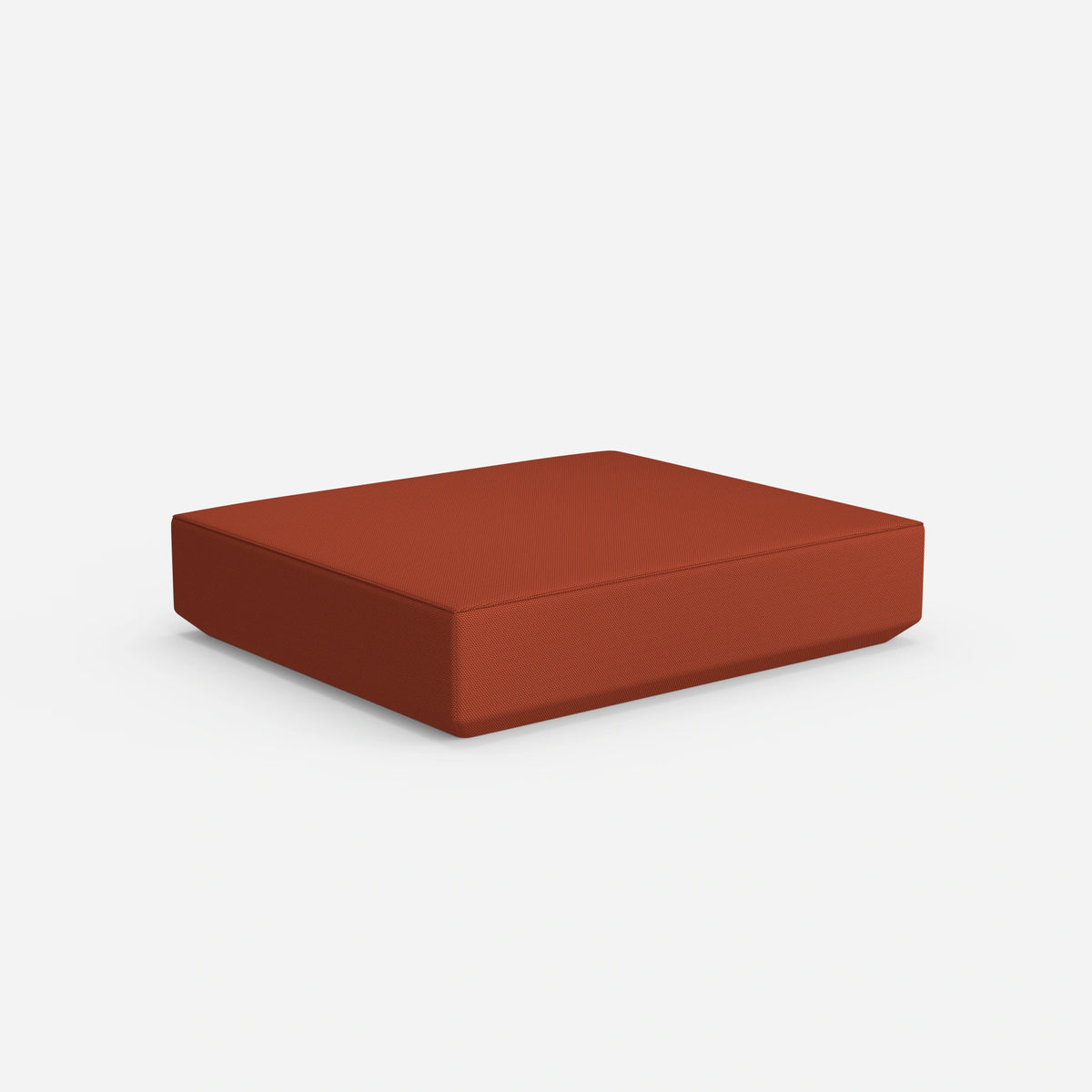 Großer moderner Pouf von hinten