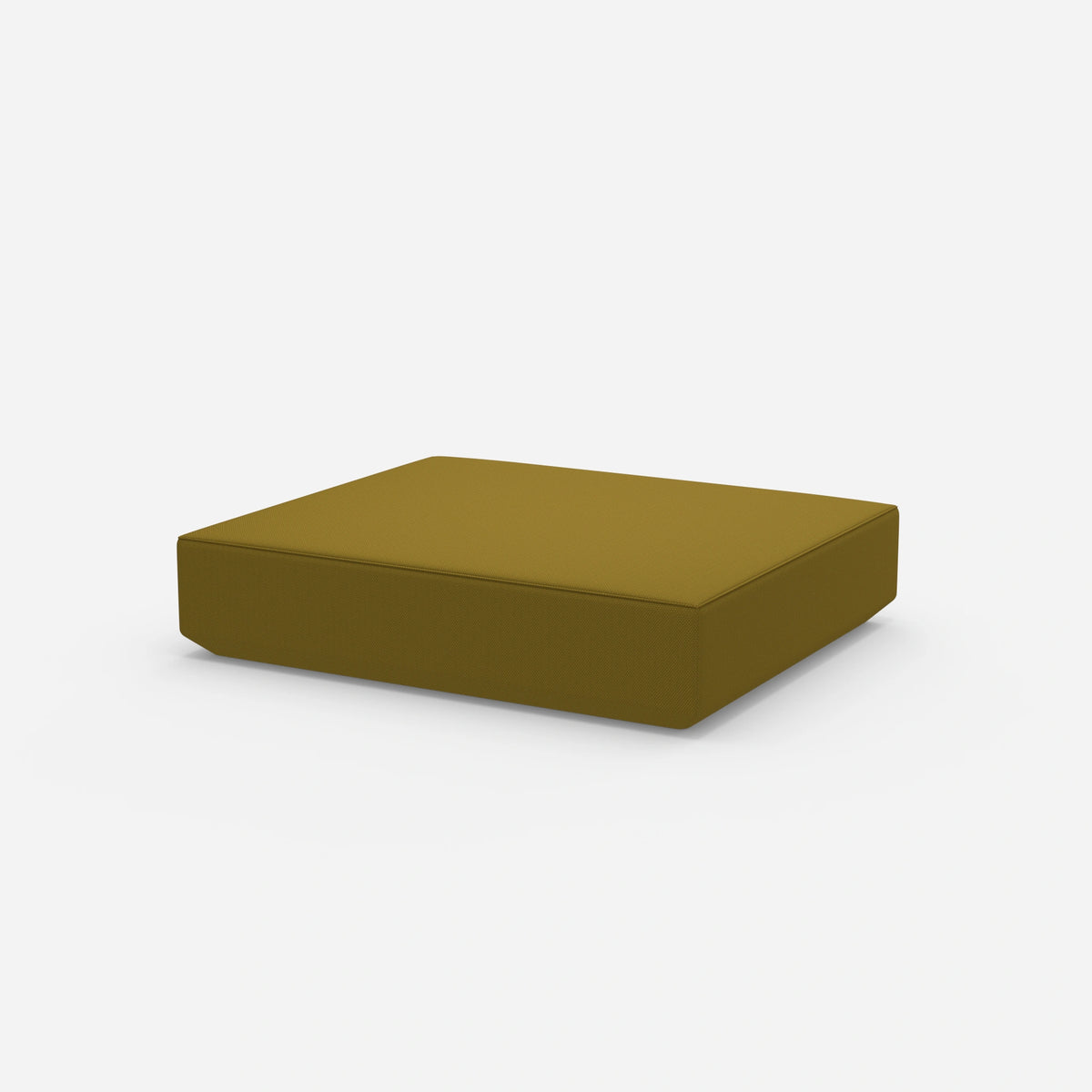 Großer moderner Pouf von der Seite
