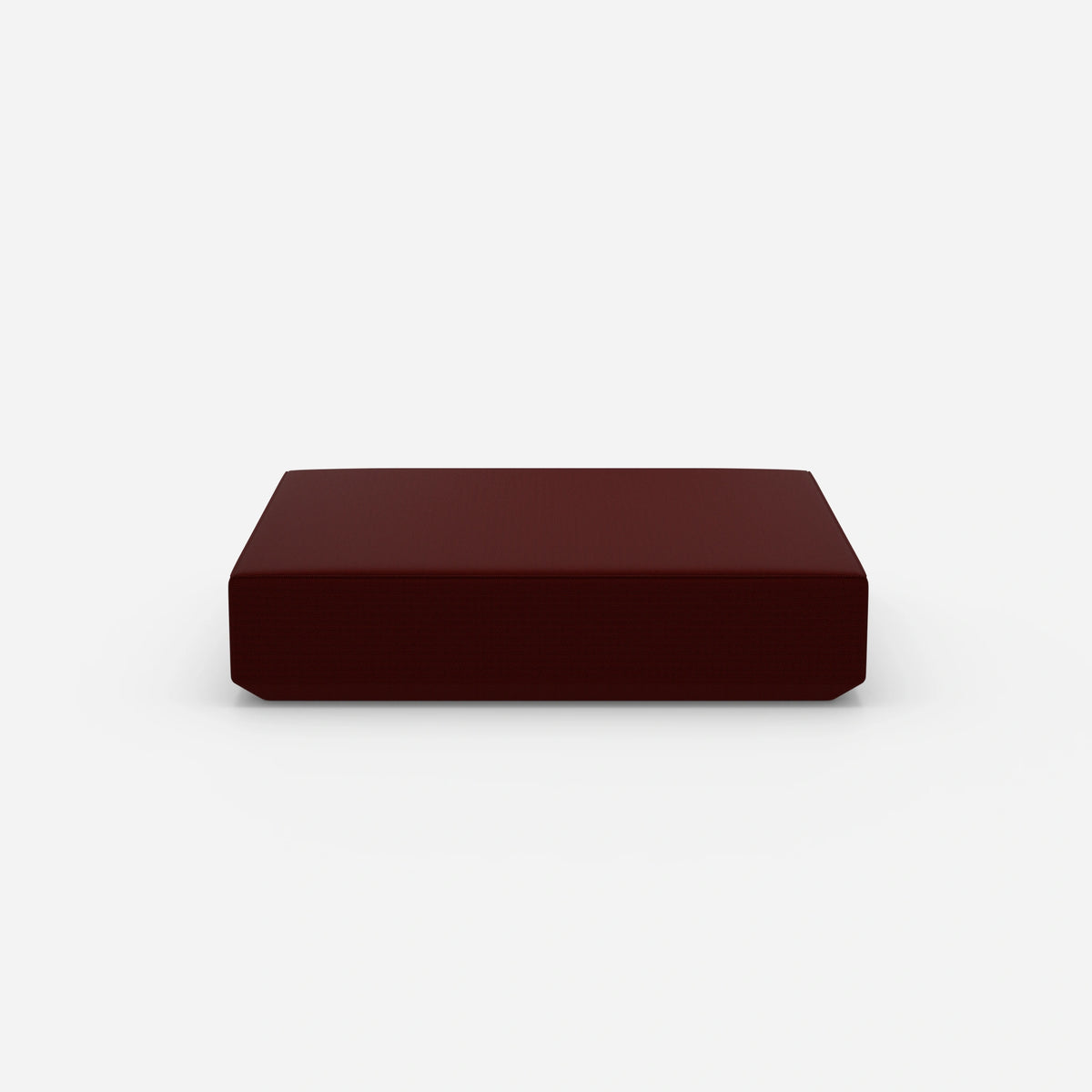 Großer moderner Pouf von vorne