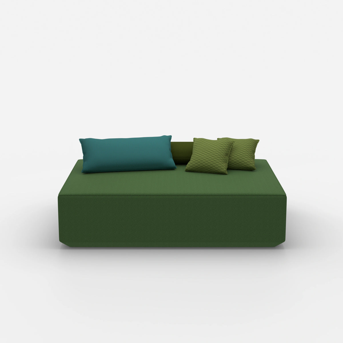 Großer Sitzpouf von vorne