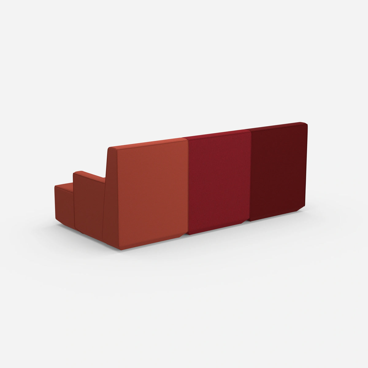 Heimkino Sofa 3 Sitzer von hinten
