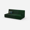 Heimkino Sofa 3 Sitzer von der Seite