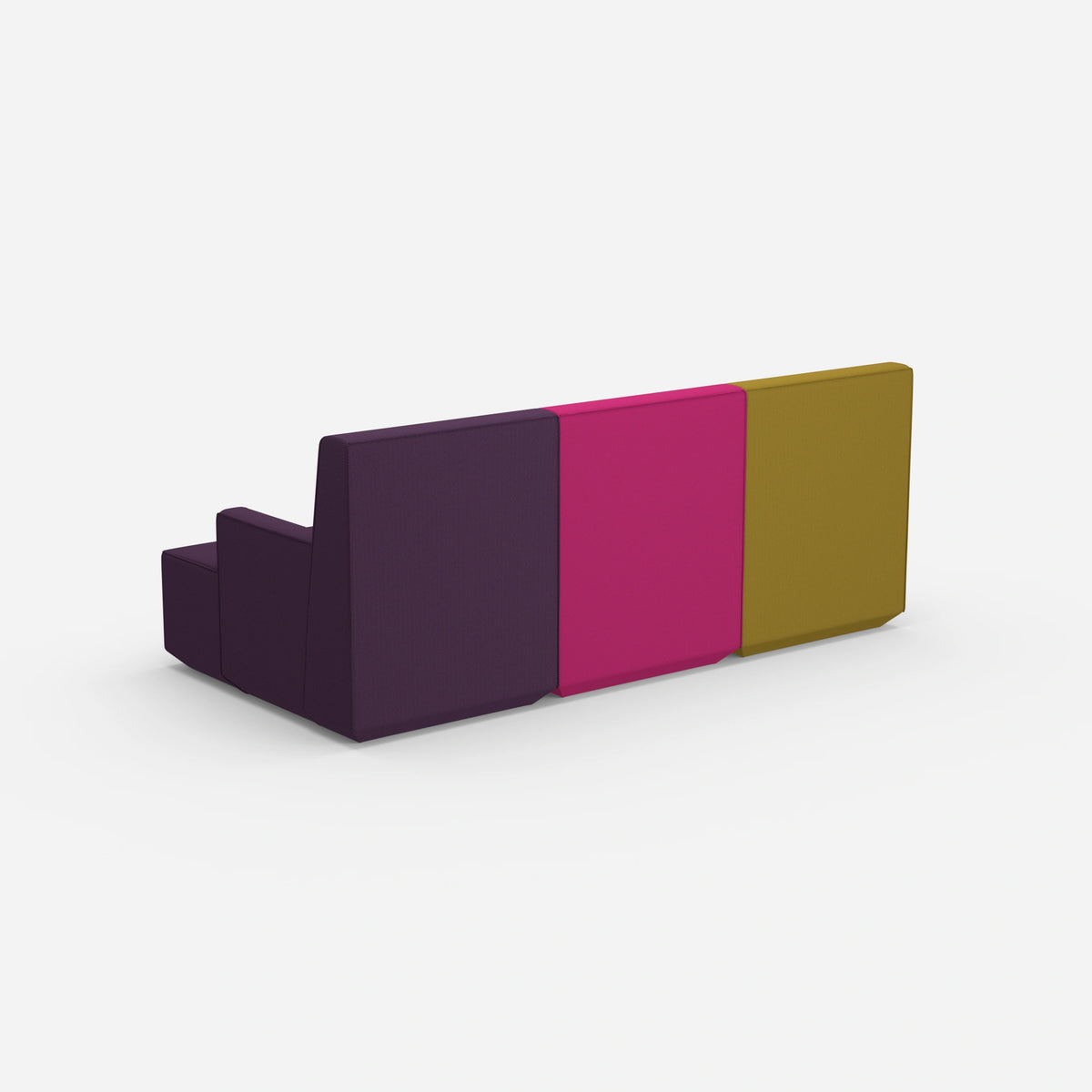 Heimkino Sofa 3 Sitzer von hinten
