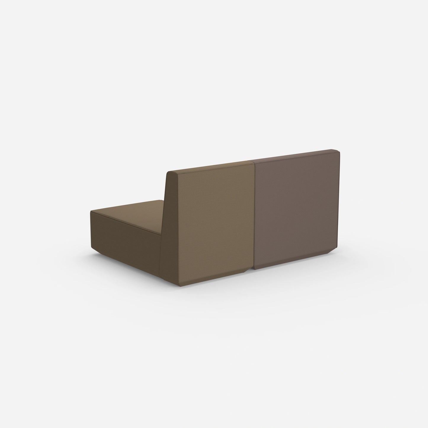 Kleine Couch mit hoher Rückenlehne von hinten