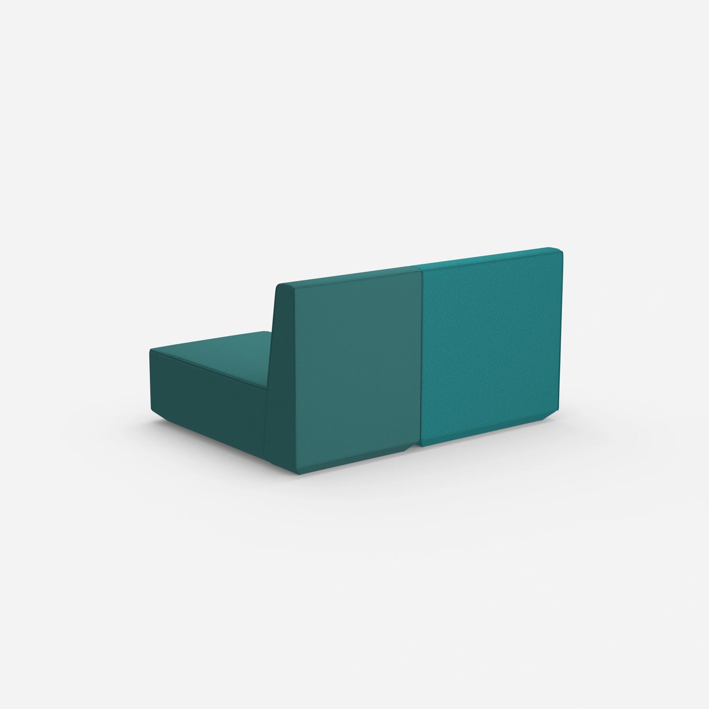 Kleine Couch mit hoher Rückenlehne von hinten
