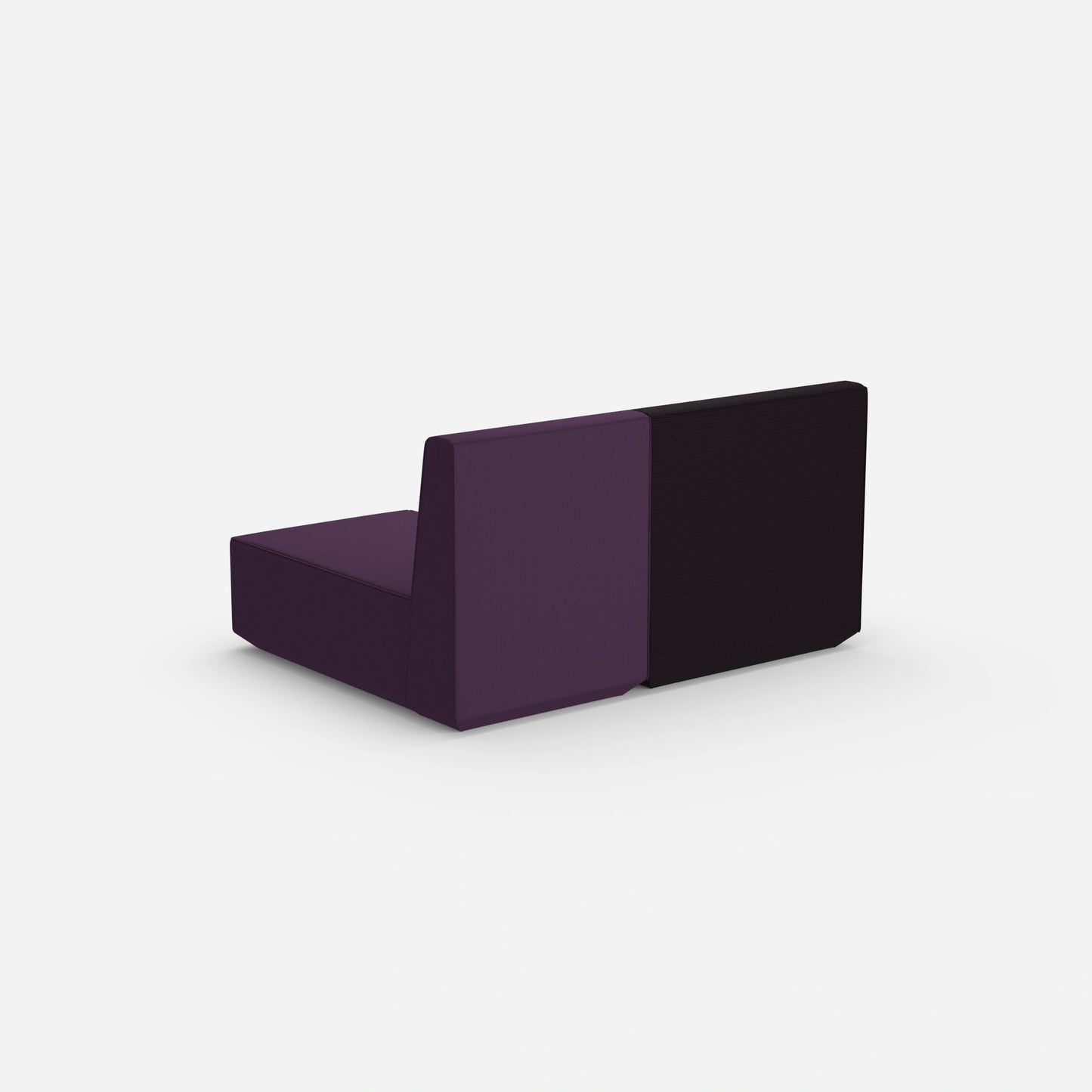 Kleine Couch mit hoher Rückenlehne von hinten