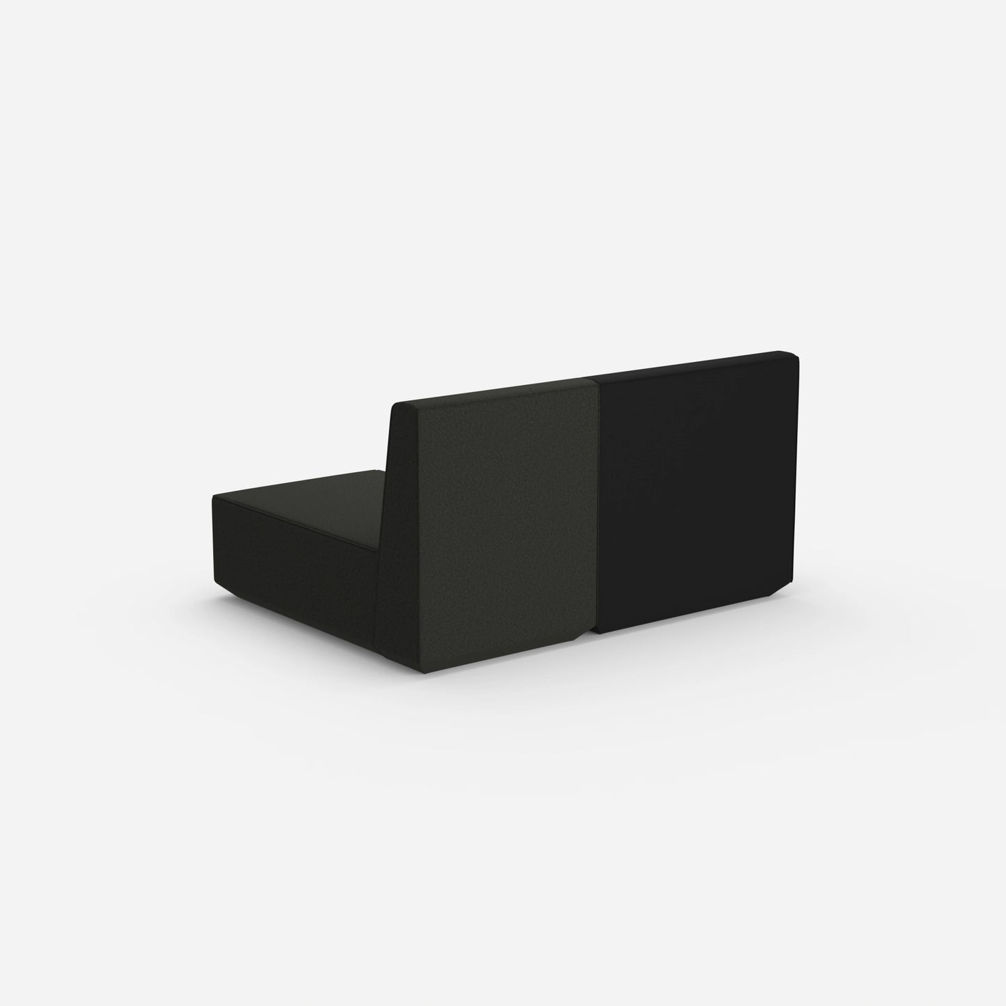 Kleine Couch mit hoher Rückenlehne von hinten