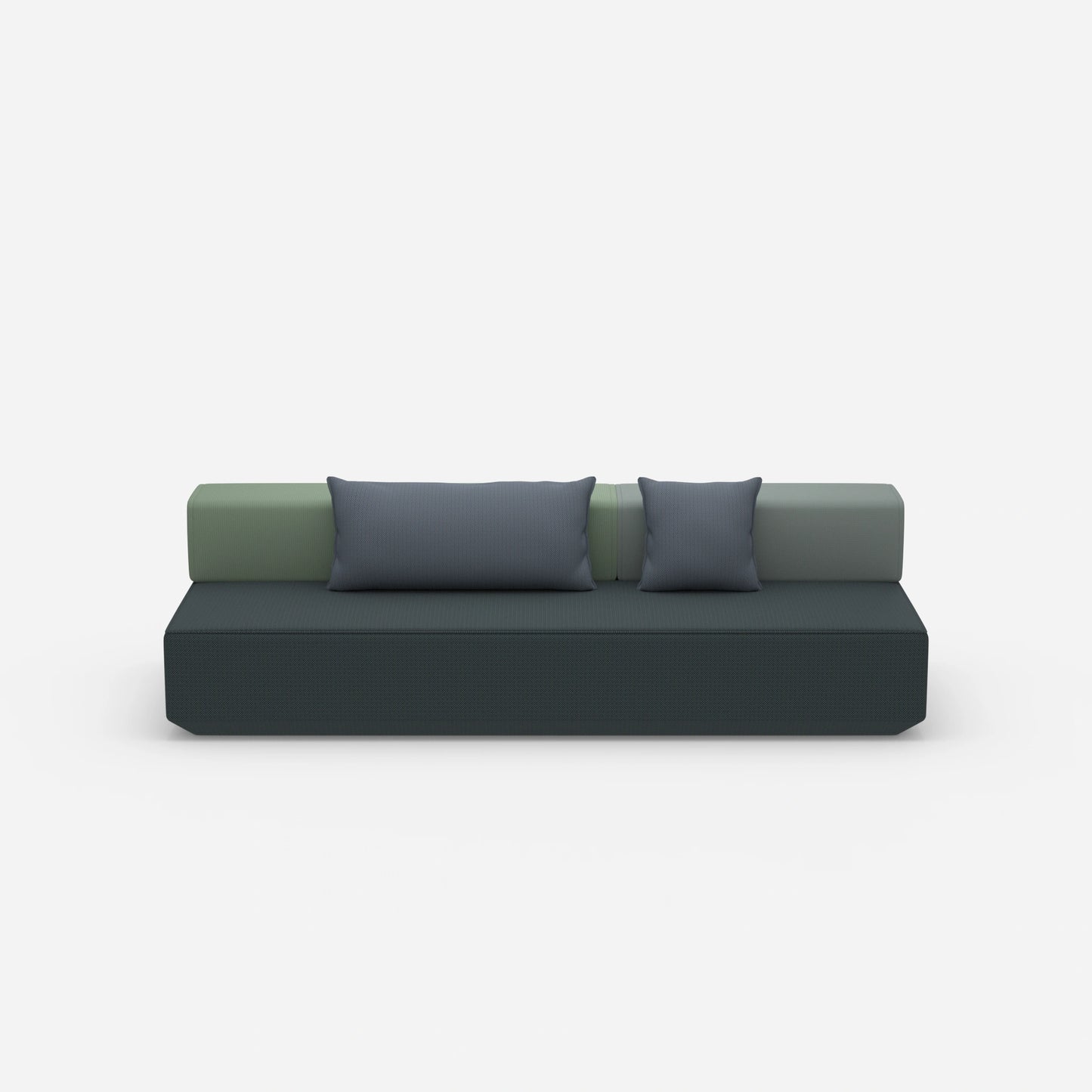 Kleine Schlafcouch von vorne