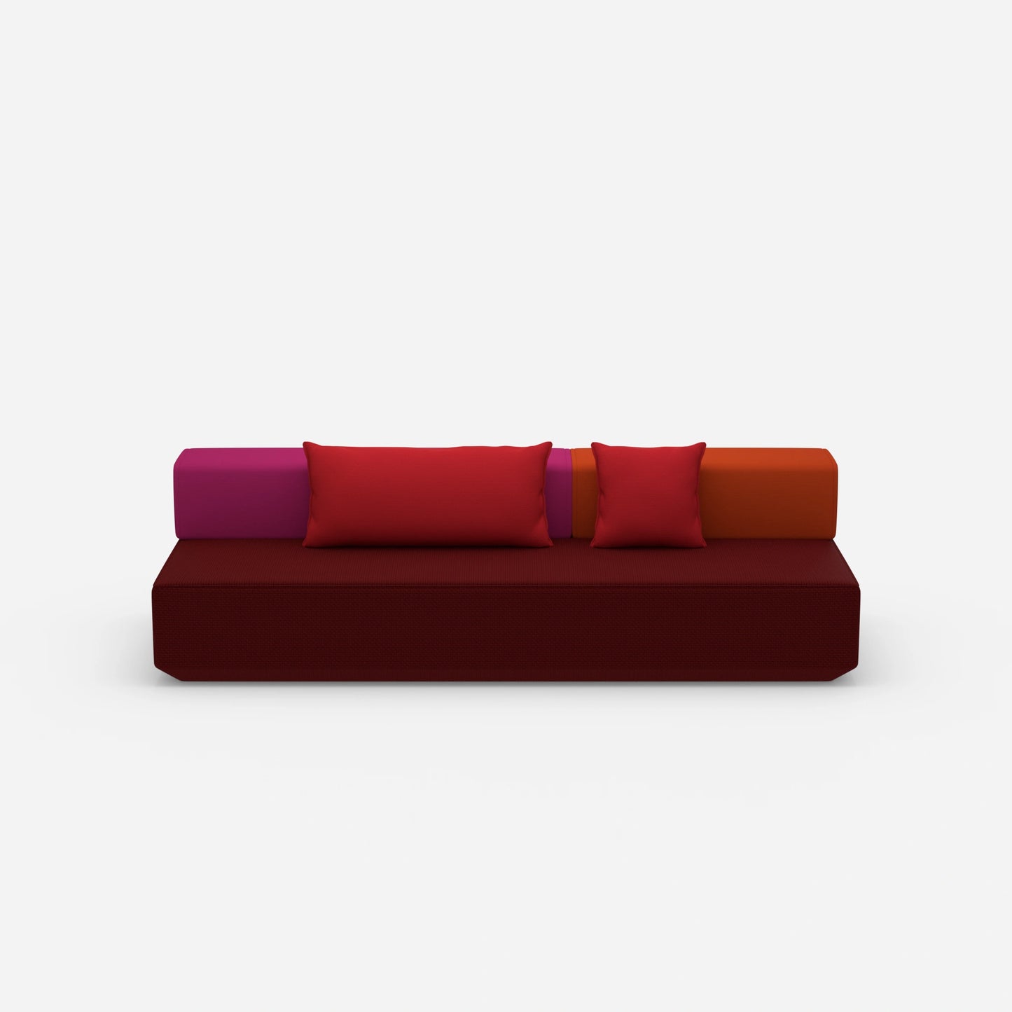 Kleine Schlafcouch von vorne