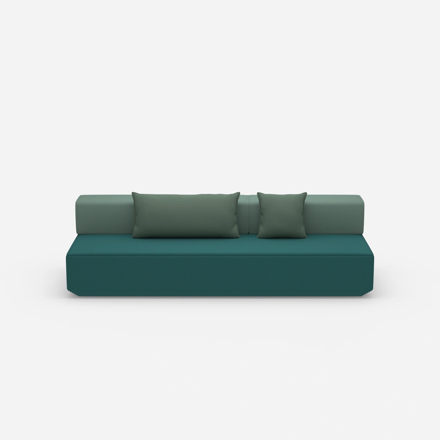 Kleine Schlafcouch von vorne