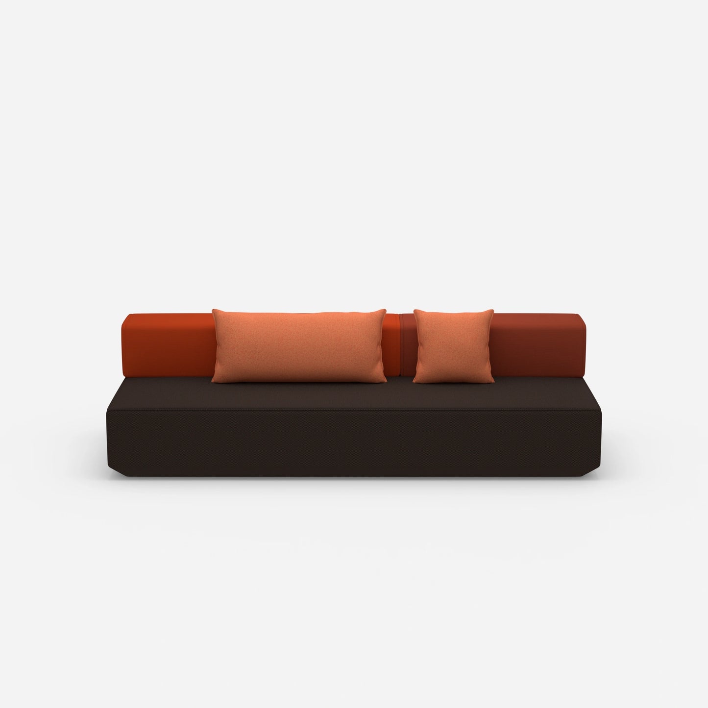 Kleine Schlafcouch von vorne