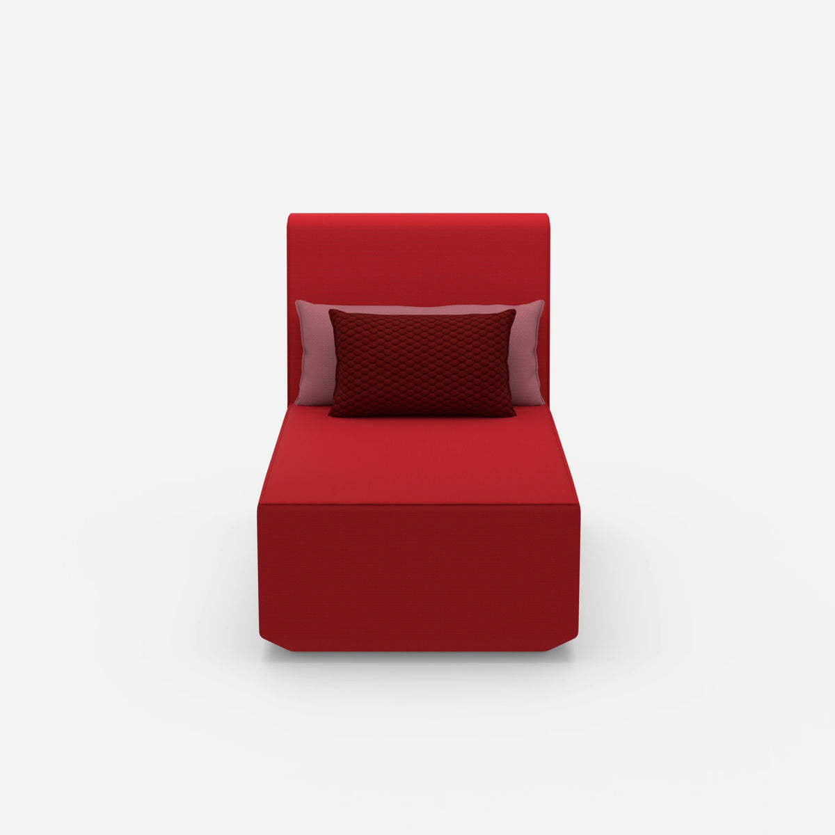 Moderne Design-Recamiere von vorne