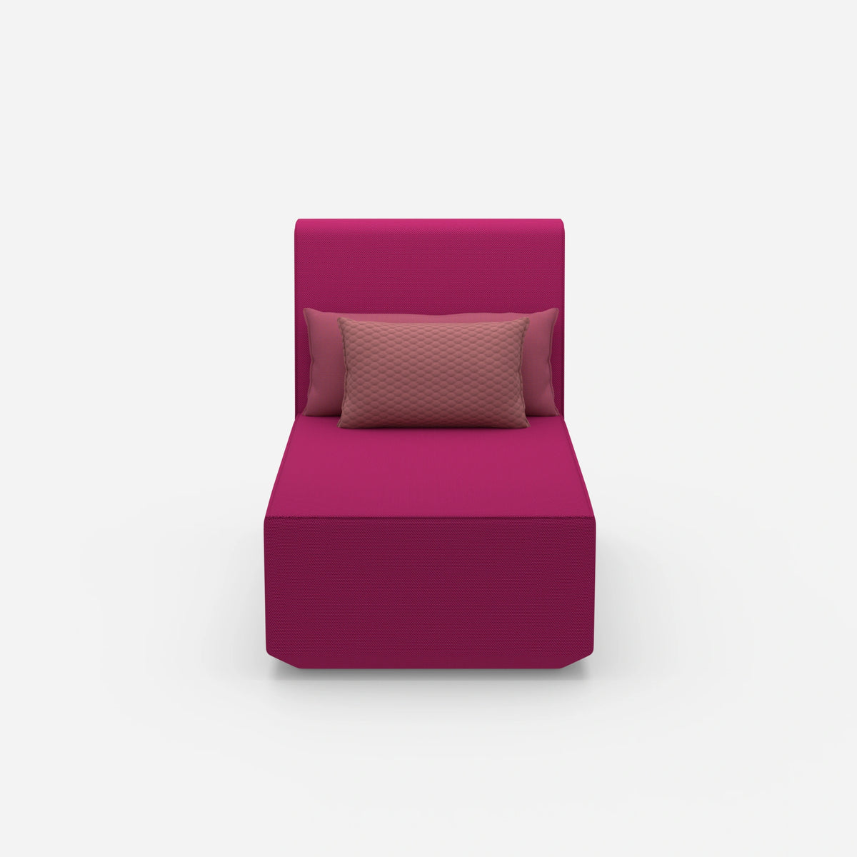 Moderne Design-Recamiere von vorne