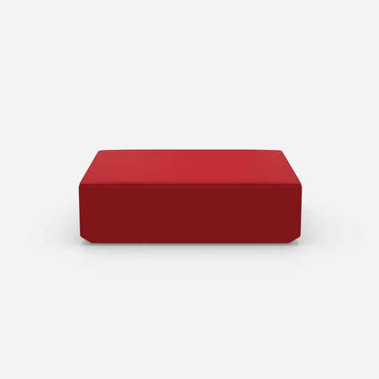 Moderner großer Pouf von vorne