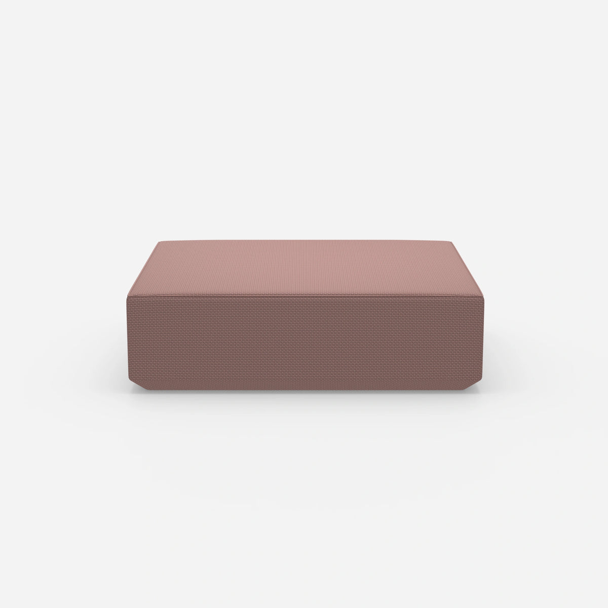 Moderner großer Pouf von vorne