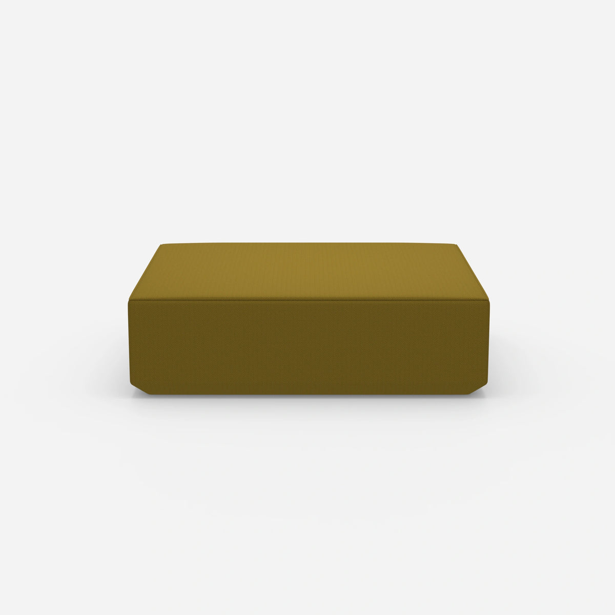 Moderner großer Pouf von vorne