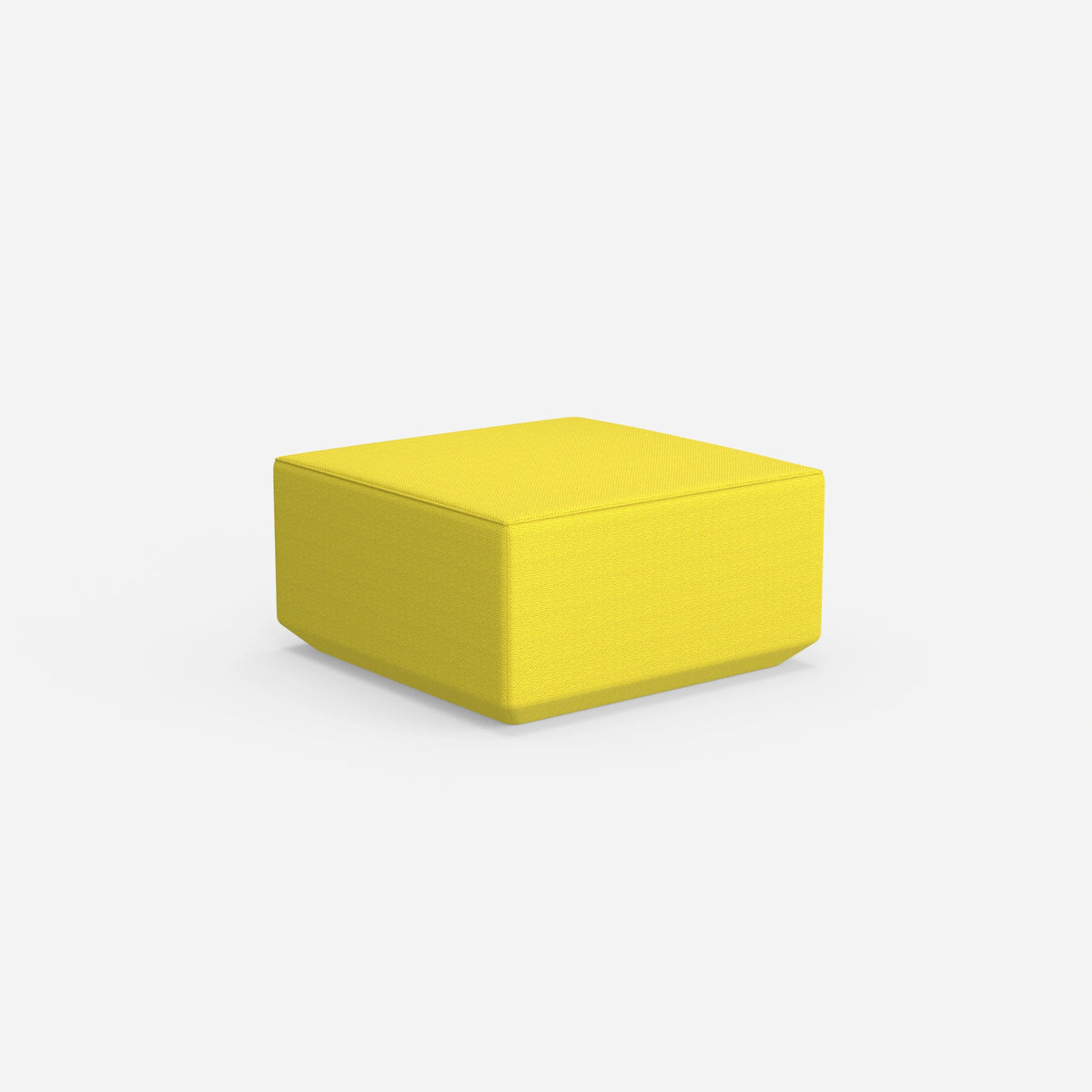 Moderner Pouf 41 cm hoch von hinten