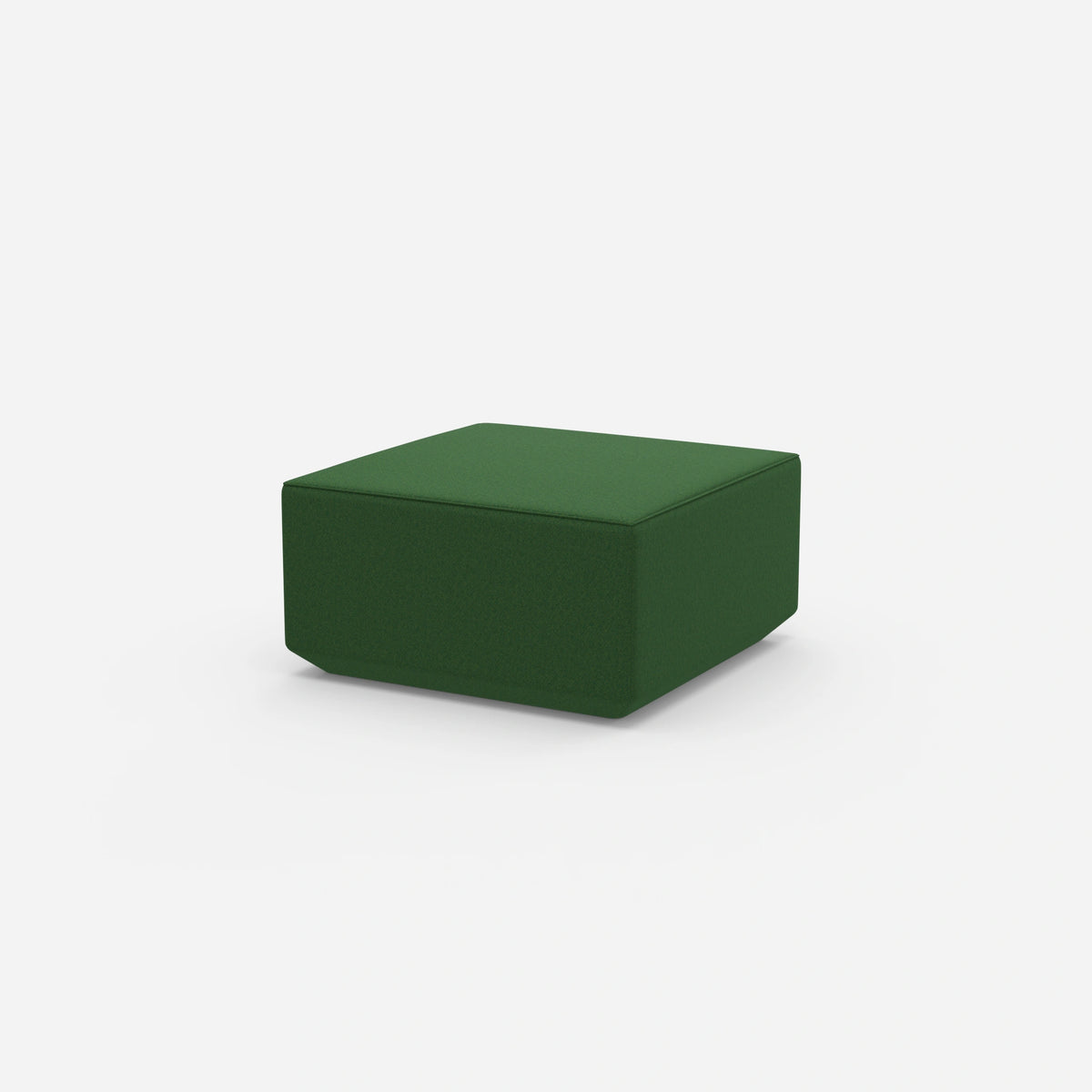 Moderner Pouf 41 cm hoch von der Seite