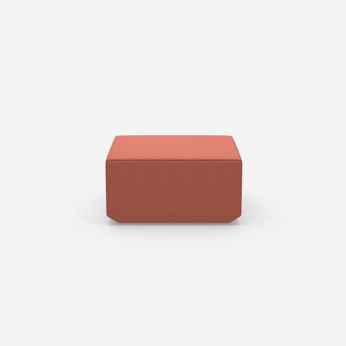 Moderner Pouf 41 cm hoch von vorne