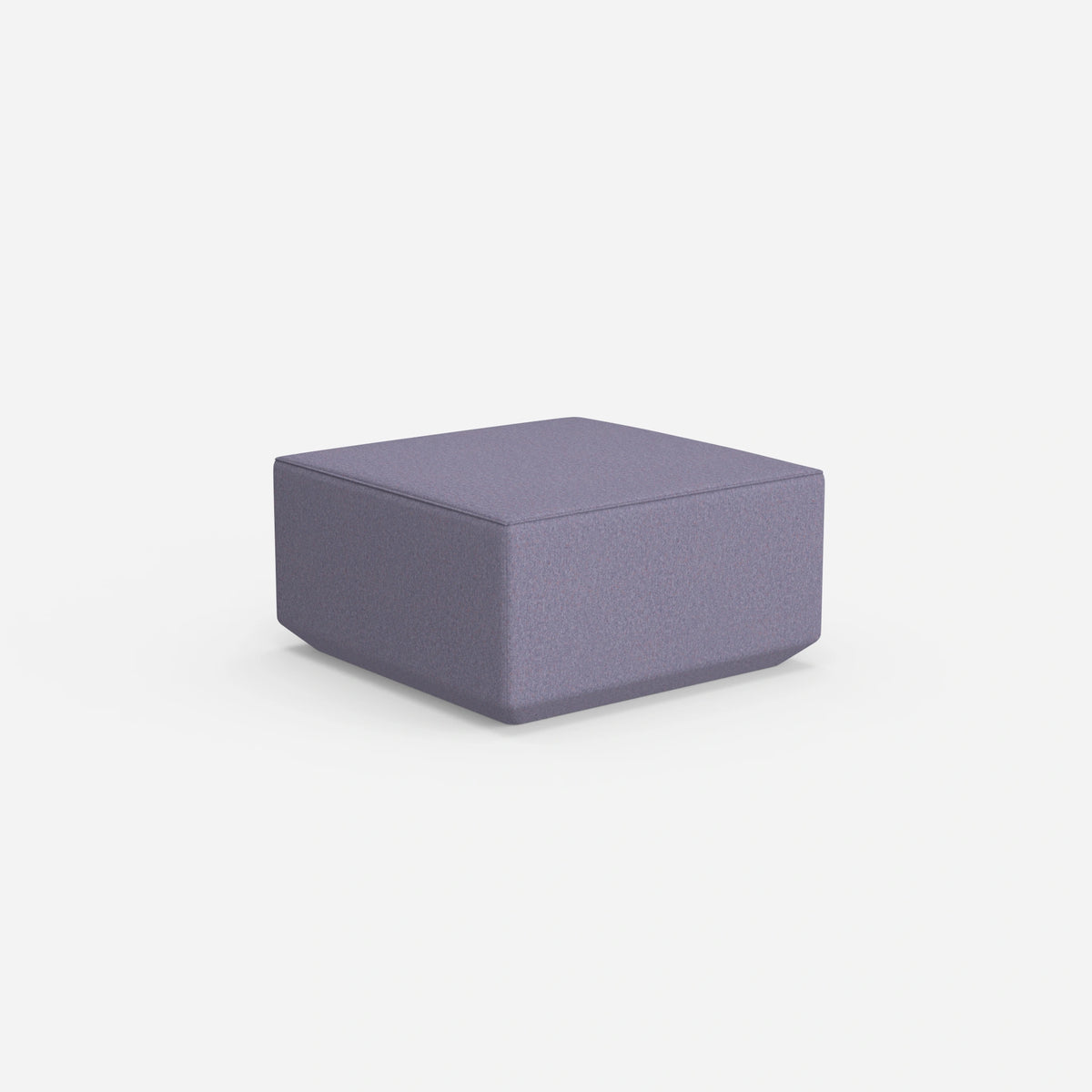 Moderner Pouf 41 cm hoch von hinten