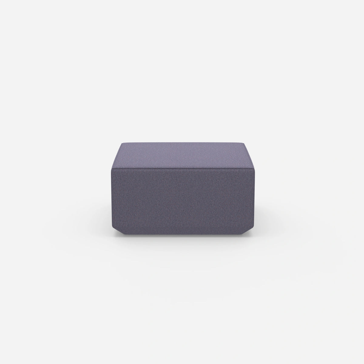 Moderner Pouf 41 cm hoch von vorne