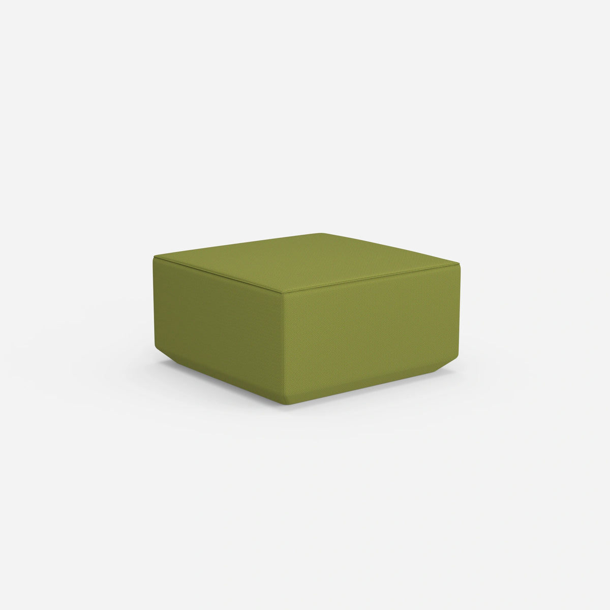 Moderner Pouf 41 cm hoch von hinten