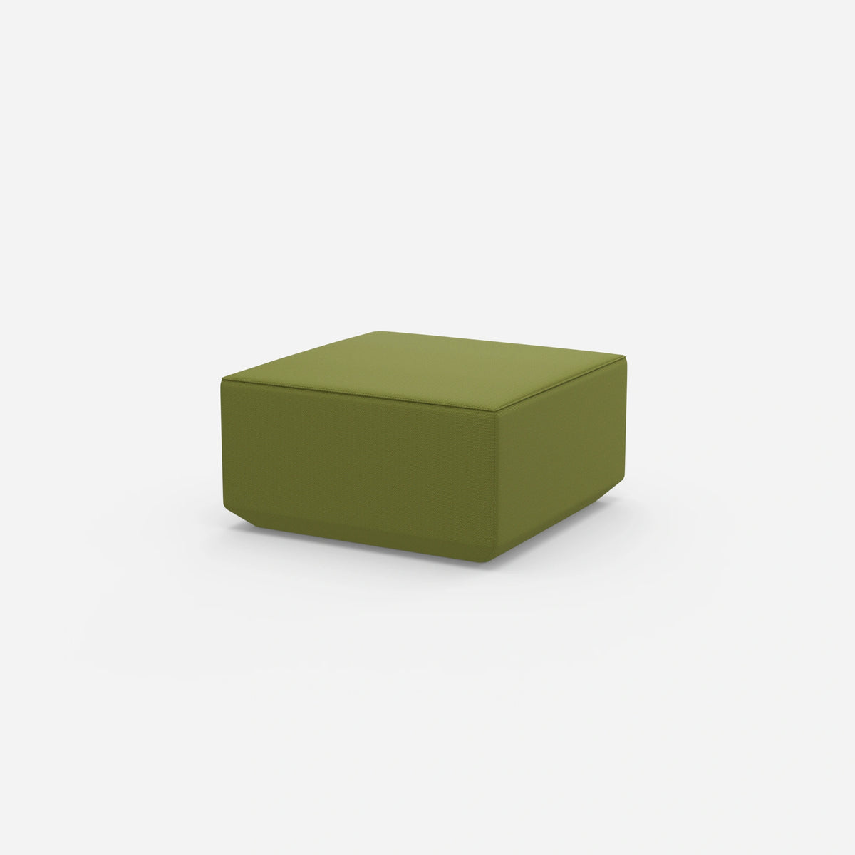 Moderner Pouf 41 cm hoch von der Seite