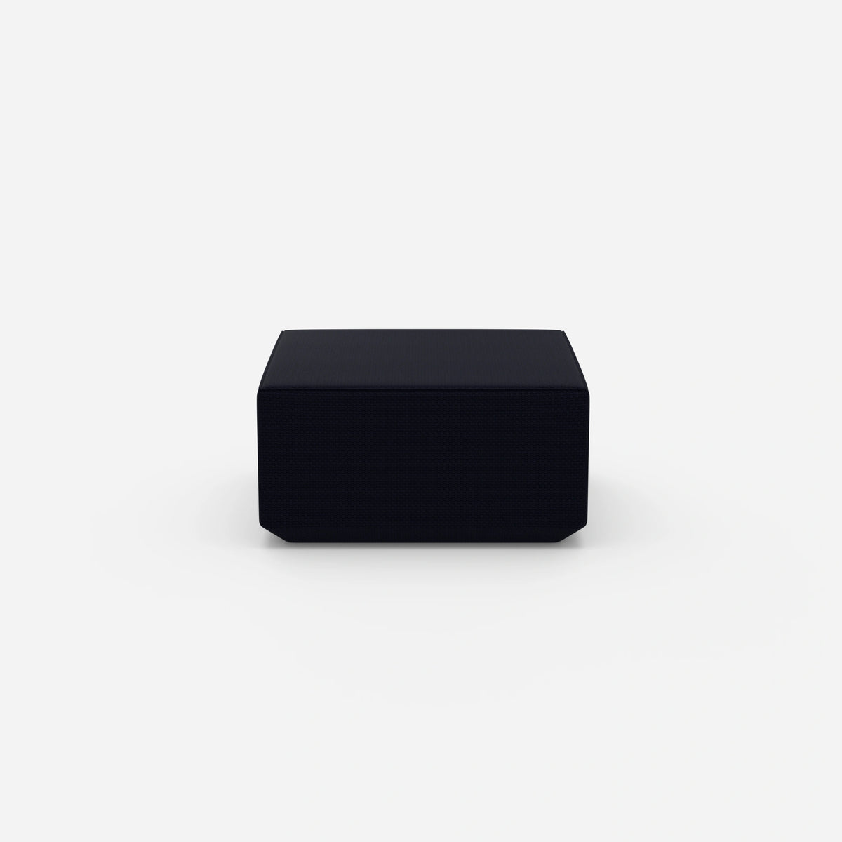Moderner Pouf 41 cm hoch von vorne
