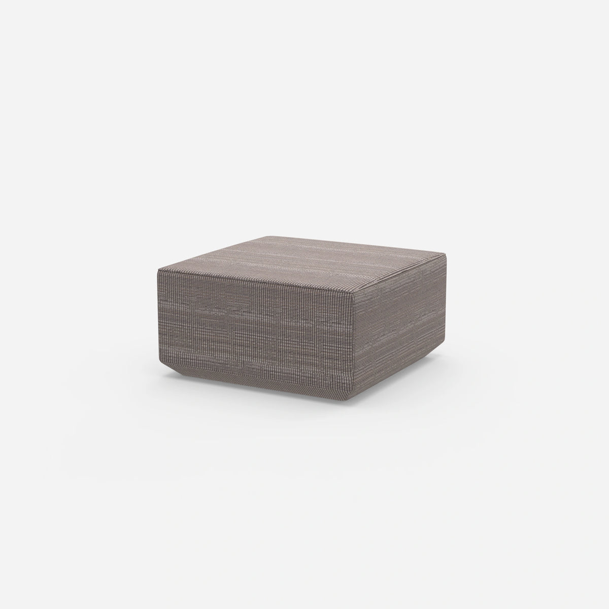 Moderner Pouf 41 cm hoch von der Seite