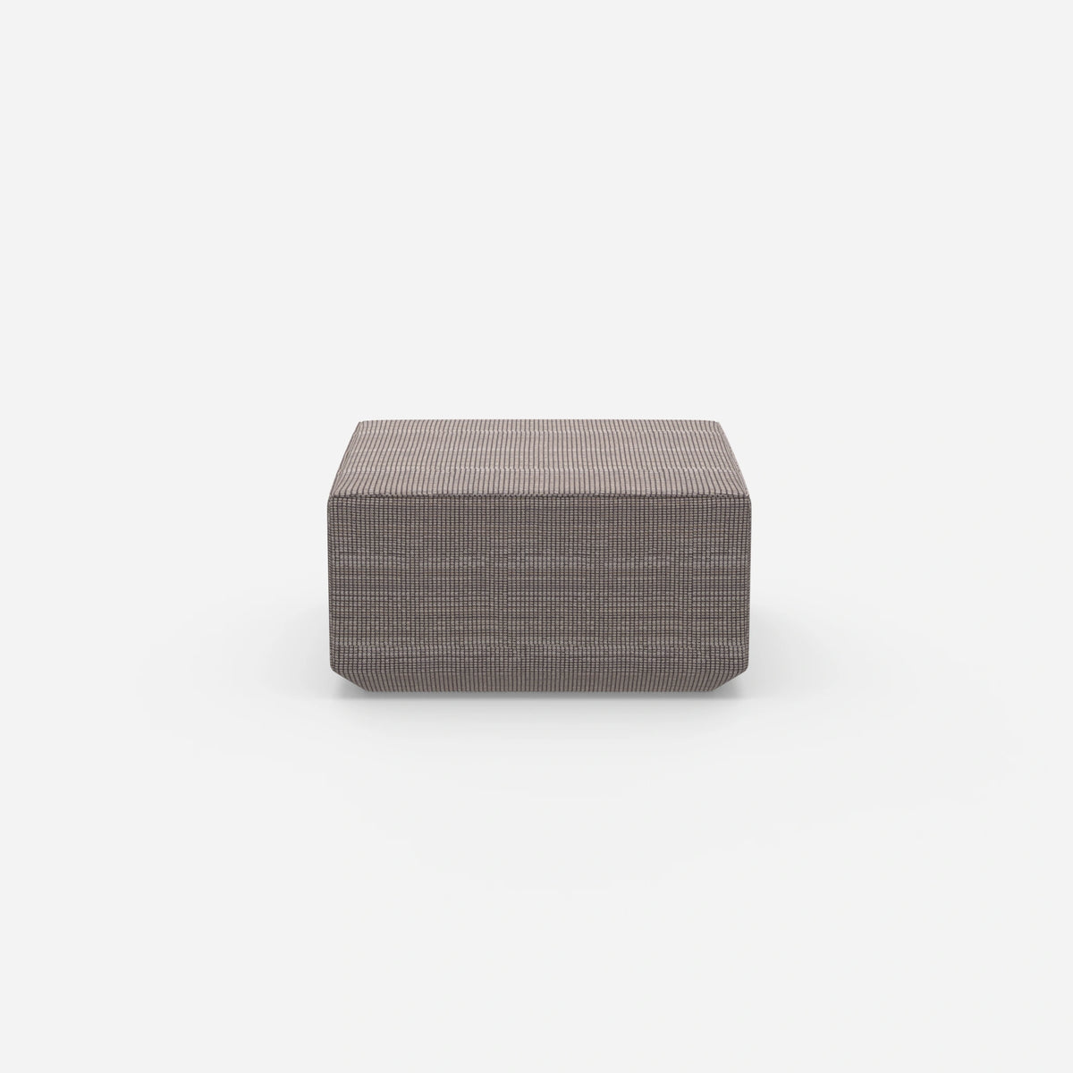 Moderner Pouf 41 cm hoch von vorne