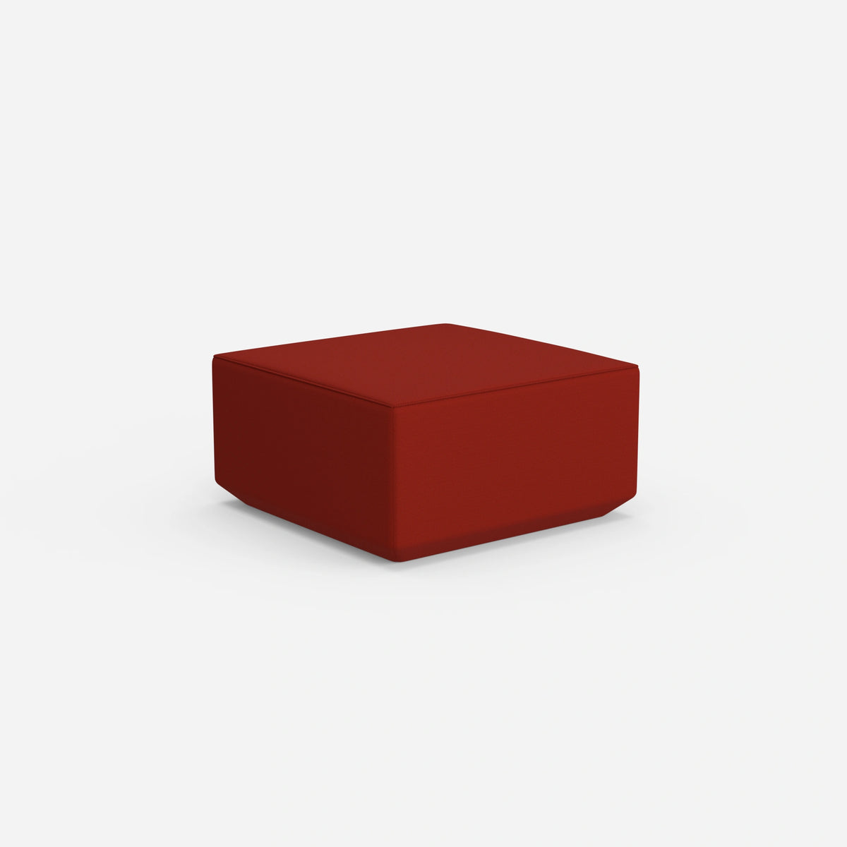 Moderner Pouf 41 cm hoch von hinten