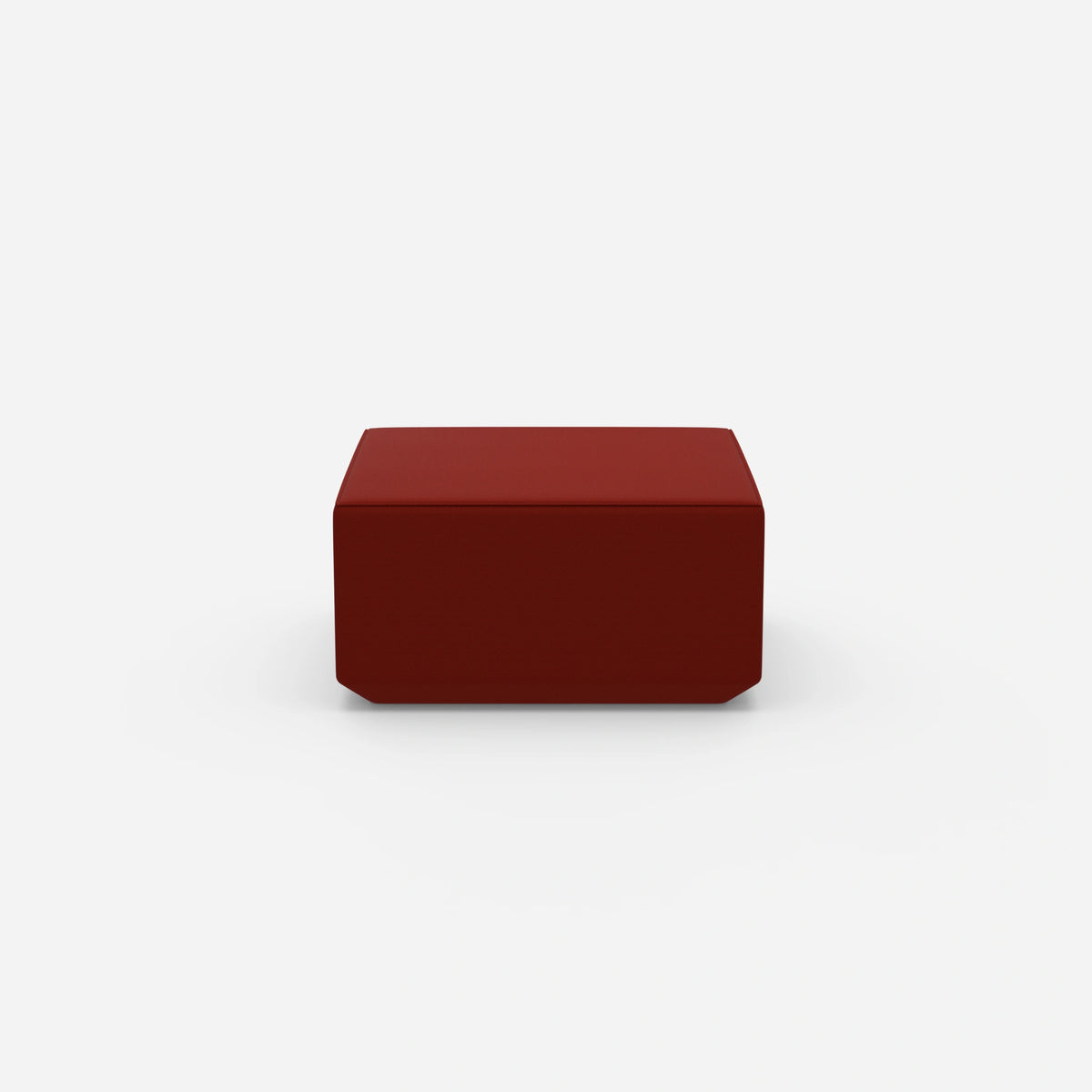 Moderner Pouf 41 cm hoch von vorne