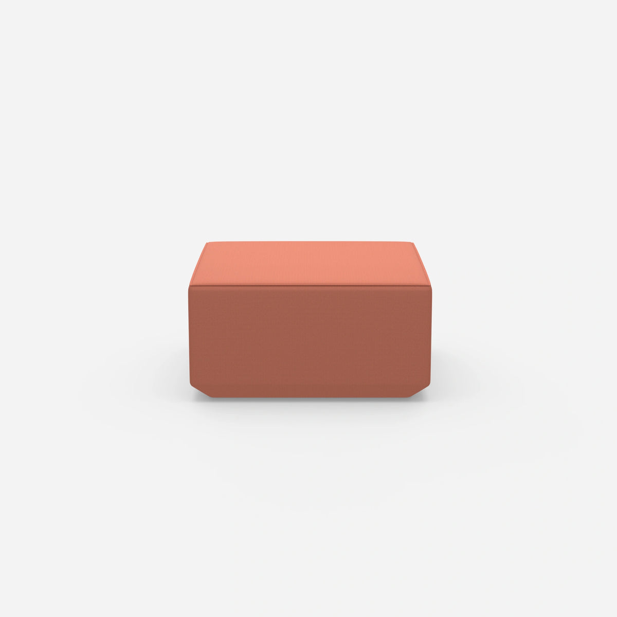 Moderner Pouf 41 cm hoch von vorne