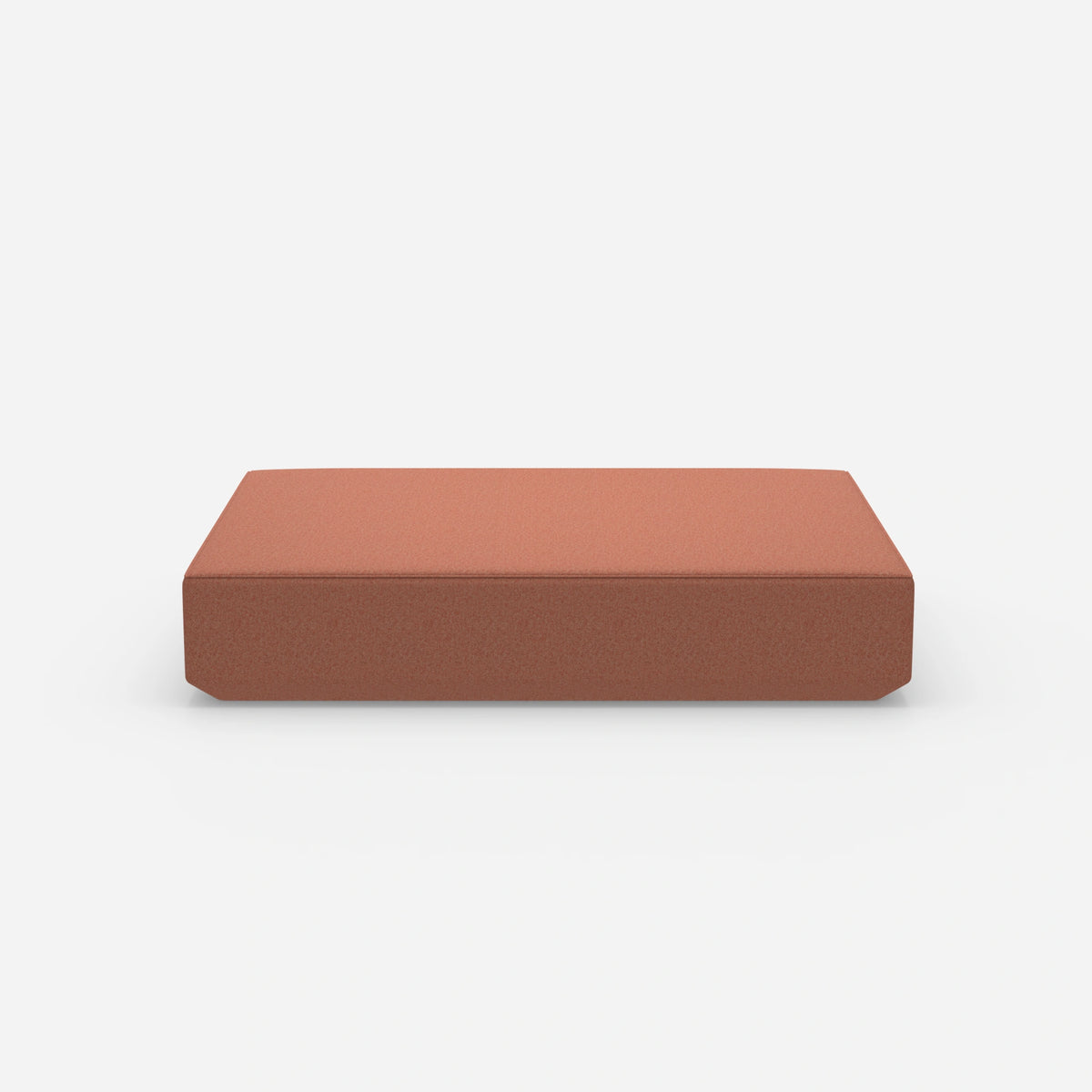 Moderner Pouf groß 160 cm breit von vorne