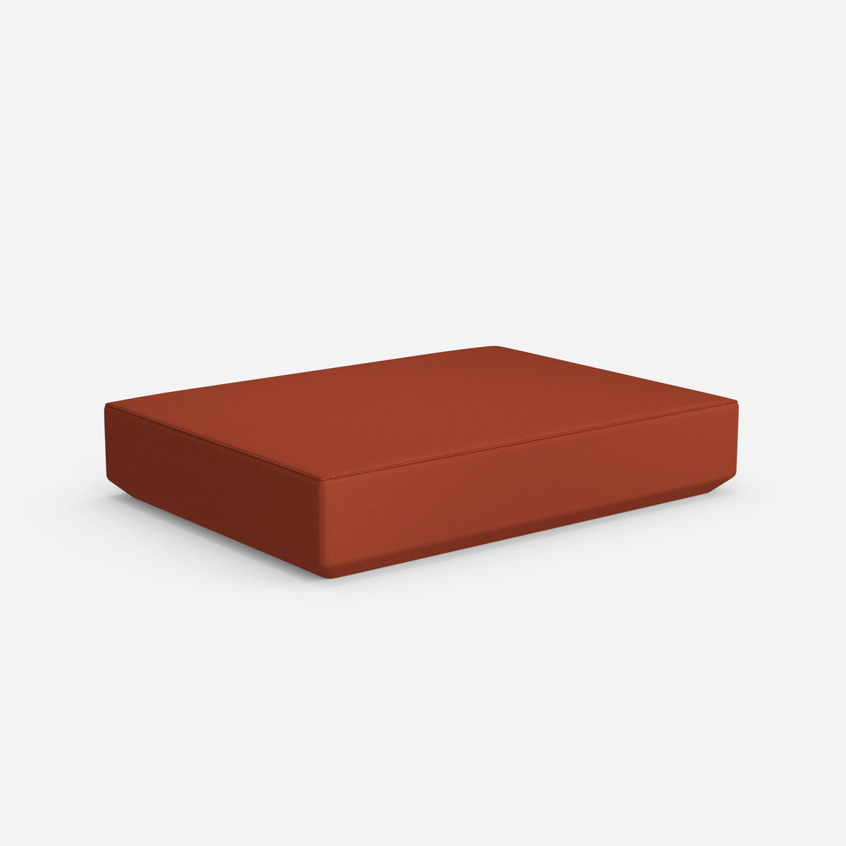 Moderner Pouf groß 160 cm breit von hinten