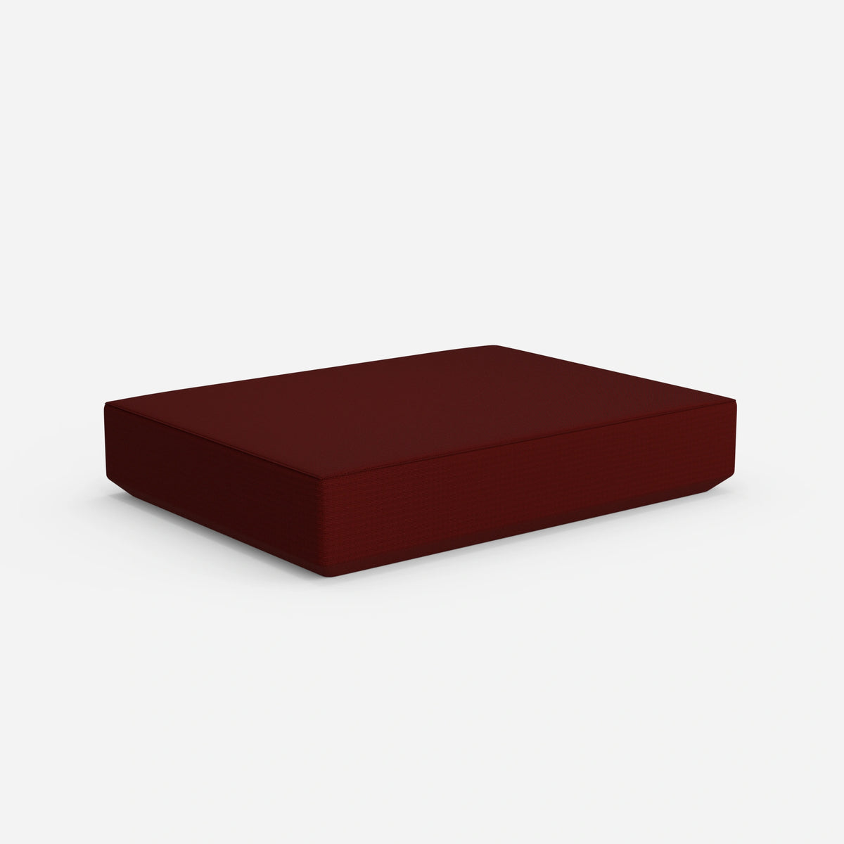 Moderner Pouf groß 160 cm breit von hinten