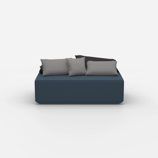 Modularer Sitzpouf von vorne