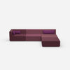 Modulares Ecksofa groß zum Schlafen von vorne