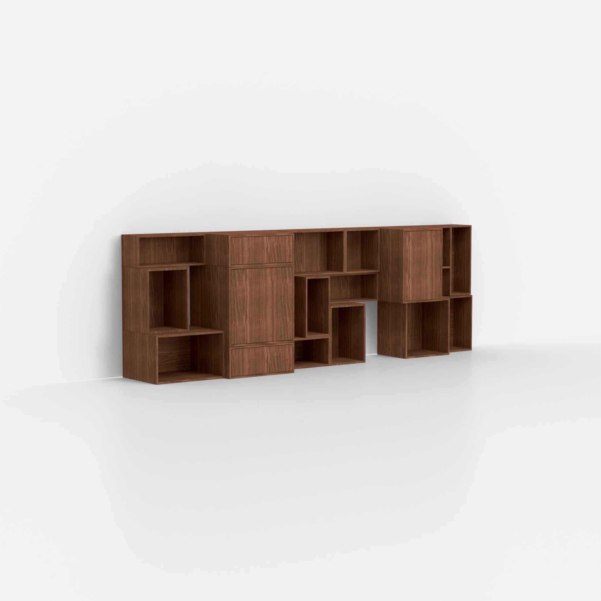 Modulares Regal RK024 von der rechten Seite