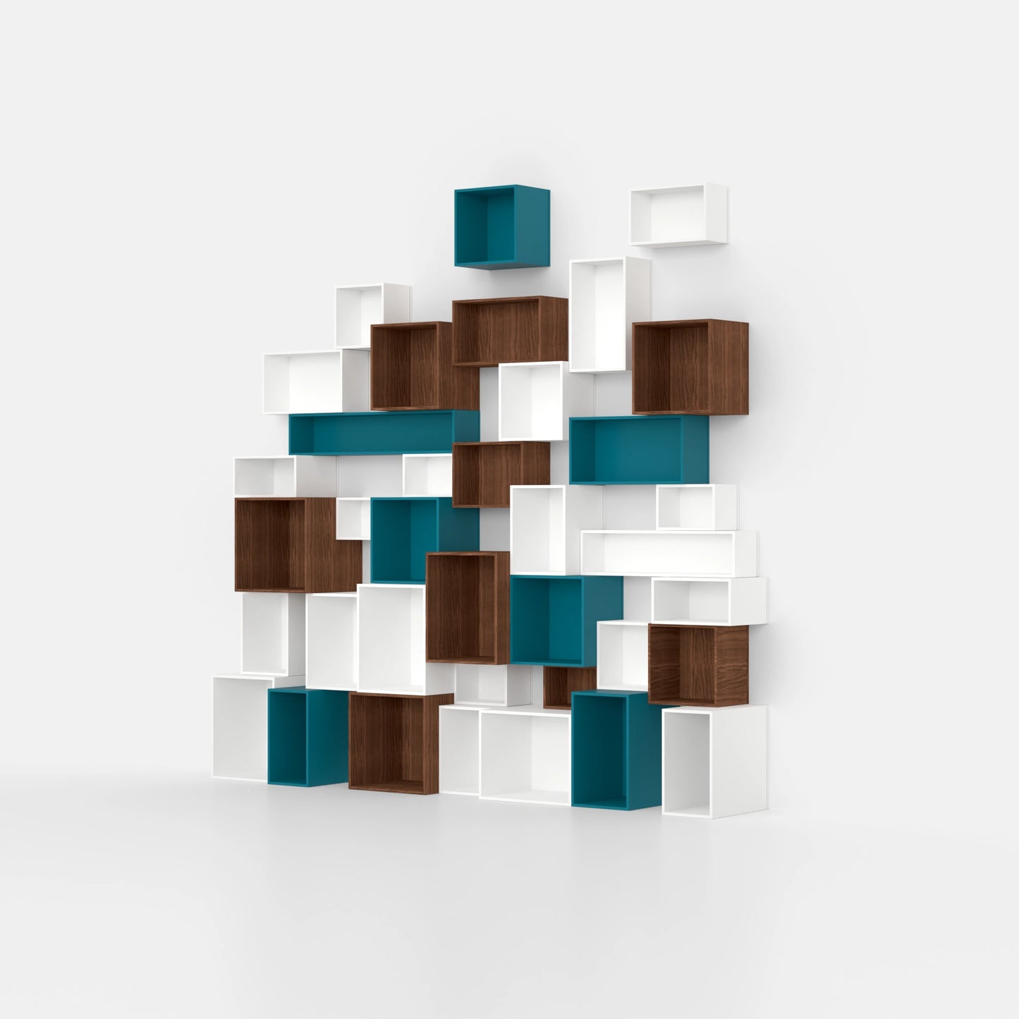 Modulares Regal RK094 von der linken Seite
