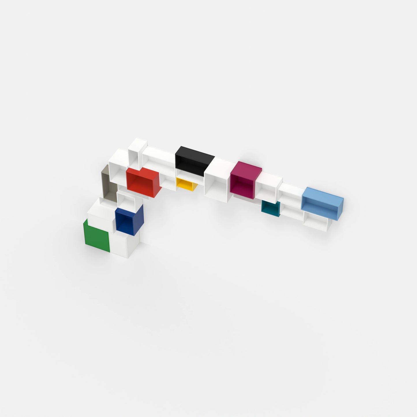 Modulares Regal RK1034 von oben