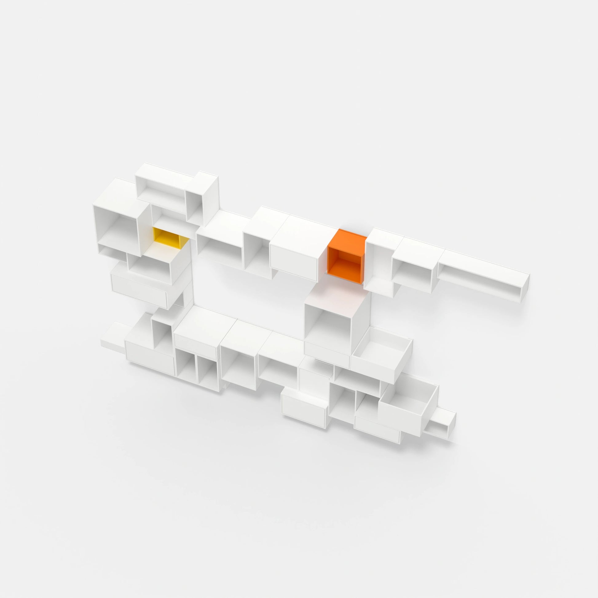 Modulares Regal RK1118 von oben