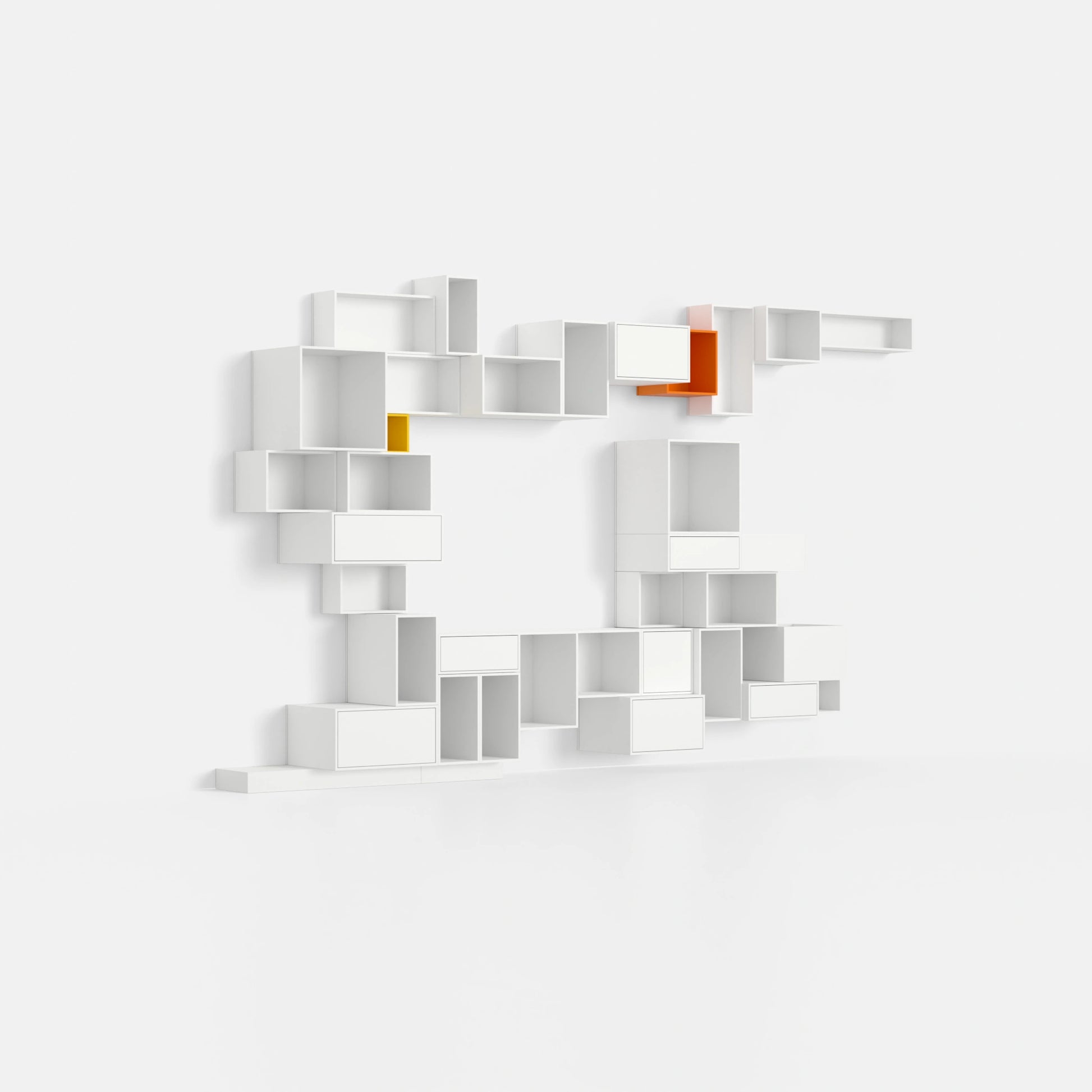Modulares Regal RK1118 von der rechten Seite